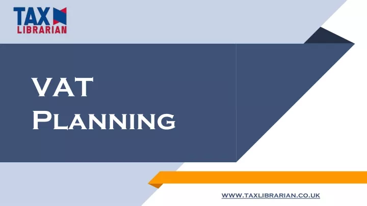 vat planning