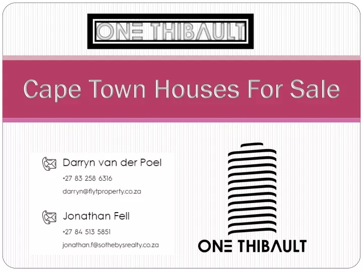 cape town houses for sale
