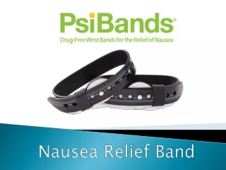 nausea relief band