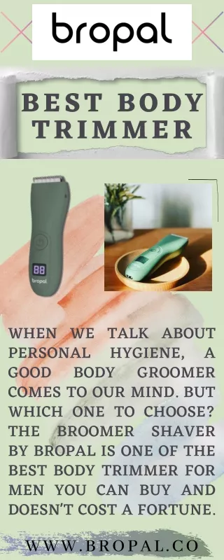 Best Body Trimmer