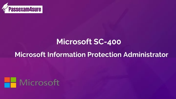 microsoft sc 400