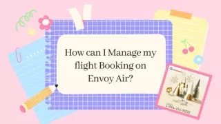 Envoy Air Manage Flight Booking |1-844-414-9223| Get up to 50% Off