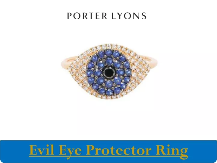 evil eye protector ring