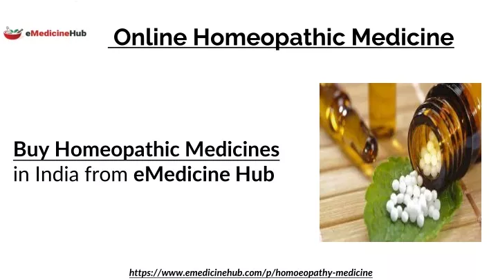 online homeopathic medicine