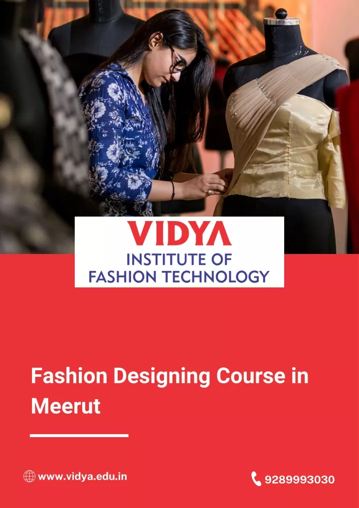 fashion designing course in meerut