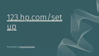 PrinterScanner setup- Scantocomputer