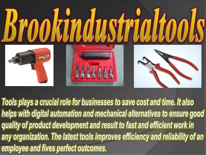 b rookindustrialtools