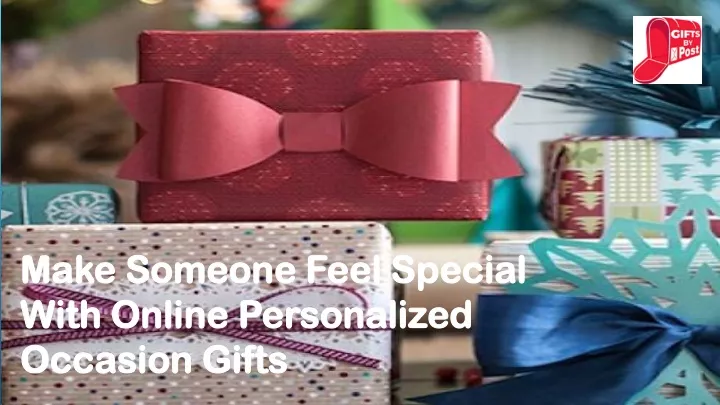 make someone feel special with online