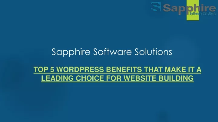 sapphire software solutions