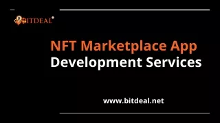nft marketplace app development services