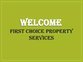 welcome