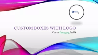 custom boxes with logo