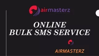 Online Bulk SMS Service