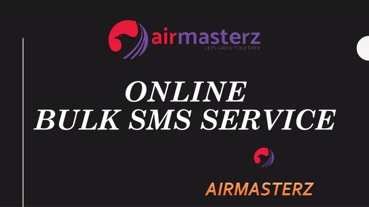 online bulk sms service