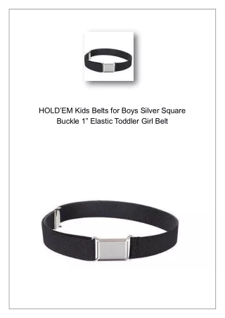 kids belts holdemstore