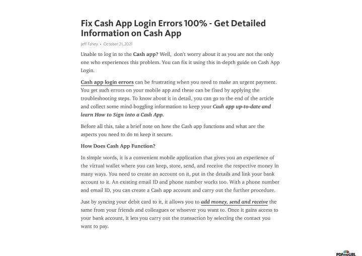 fix cash app login errors 100 get detailed