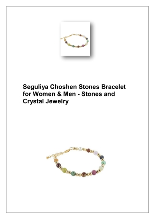 birthstone bracelets  SEGULIYA Store