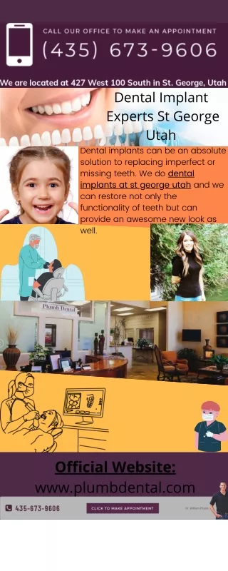 Dental Implant Experts St George Utah