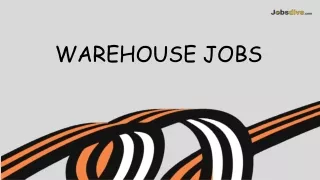 Hiring Immediately for Warehouse Positions No Experience Needed