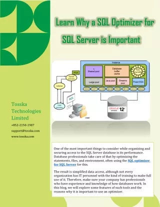 Learn Why a SQL Optimizer for SQL Server is Important