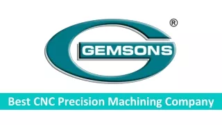 best cnc precision machining company