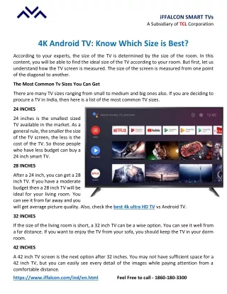 iffalcon smart tvs a subsidiary of tcl corporation