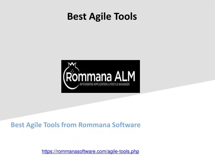 best agile tools