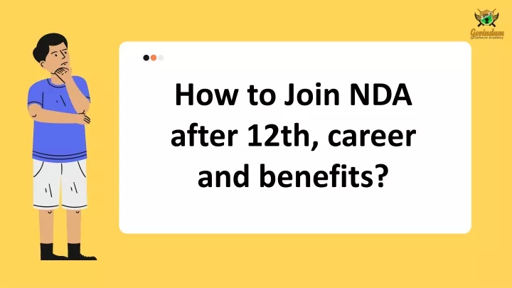 how to join nda after 12th career and benefits