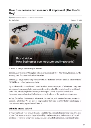 how businesses can measure improve