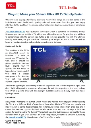 tcl india