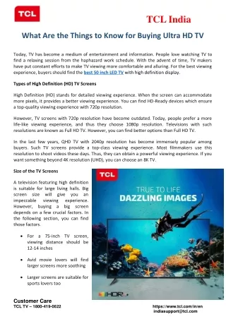 tcl india