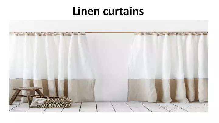 linen curtains