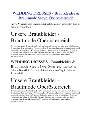 Brautkleider Übergrössen