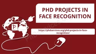 phd projects in face recognition