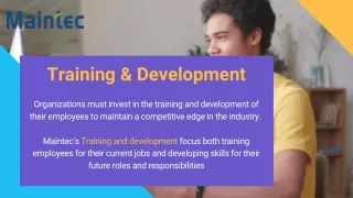 training development