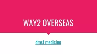 WAY2 OVERSEAS    dmsf davao
