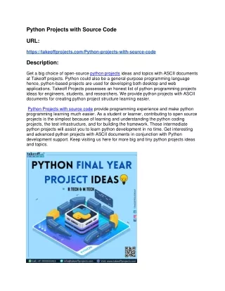 python projects with source code url https