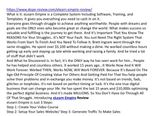 https www dope review com elearn empire review