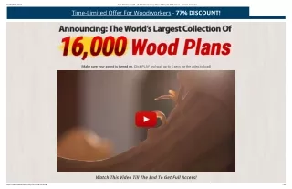 Tedswoodworking - Highest Converting Woodworking Site On The Internet!