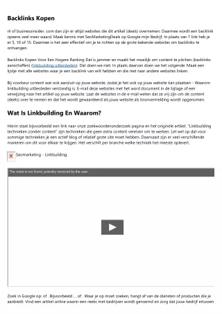 Goedkoopste Seo Linkbuilding pakketten