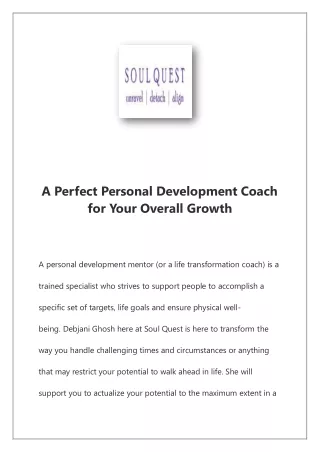 relationship coaching  Soul Quest