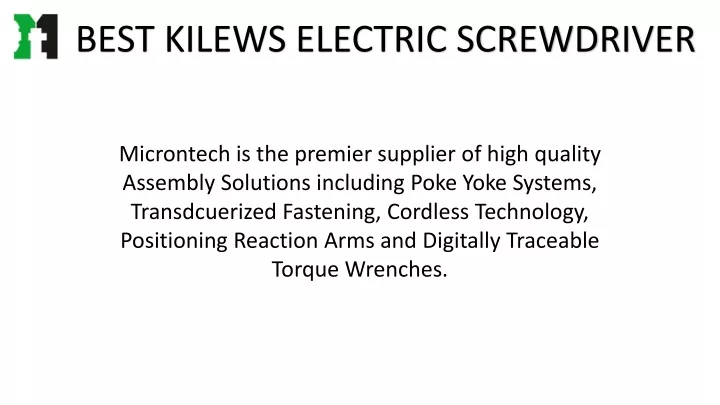 best kilews electric screwdriver
