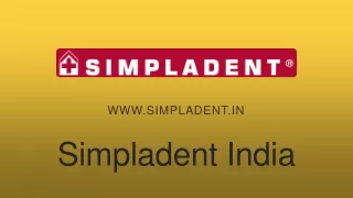 simpladent india