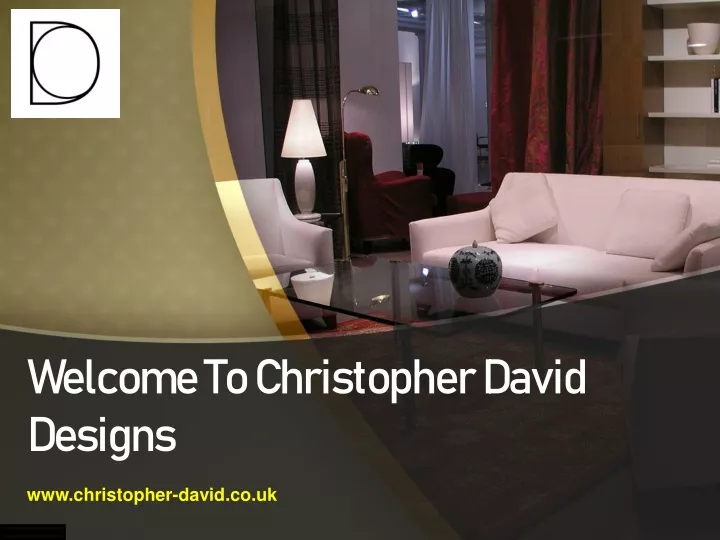 welcome to christopher david designs