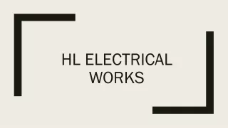 HL Electrical works