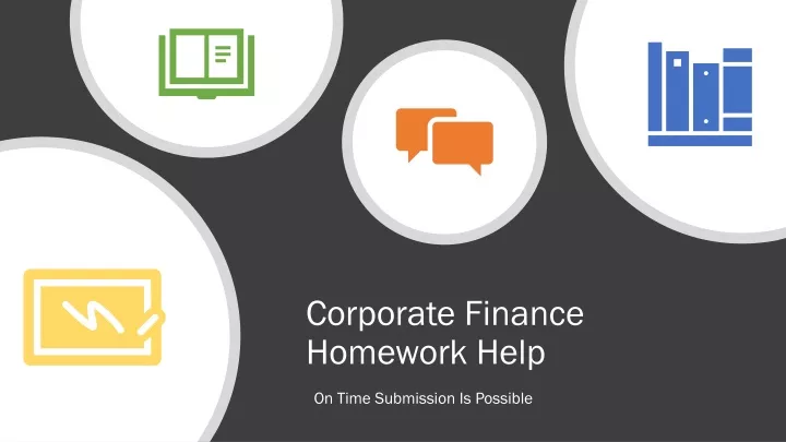 corporate finance homework help