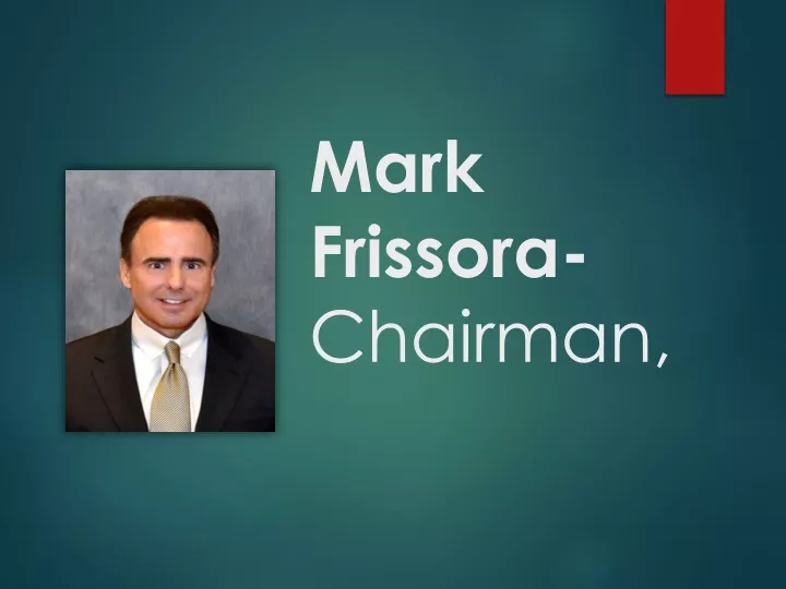 mark frissora chairman