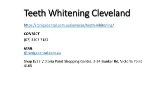 t eeth w hitening c leveland