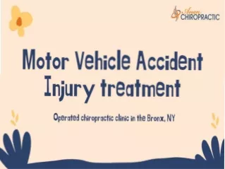 Motor Vechicle Accidents Injury Treatments