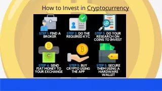 How to invest in cryptocurrency.